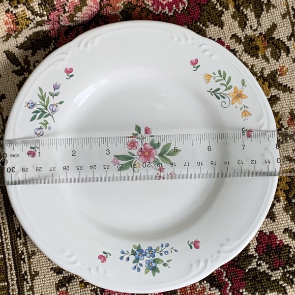 PFALTZGRAFF Salad Plate Meadow Lane Pattern 8” - Picture 6 of 6